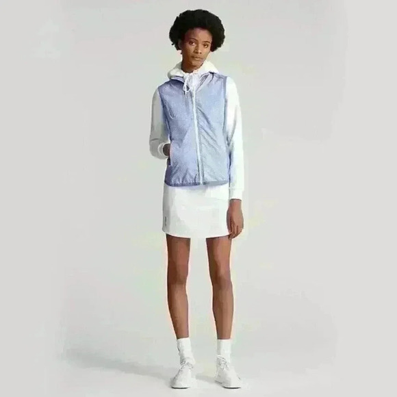 NEW! RLX Golf Ralph Lauren Women's XS Printed Terry Sleeveless Vest NWT $178 - Picture 1 of 3